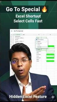 Excel Go To Feature