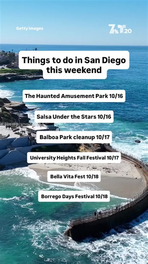 There’s always something fun to do in America’s Finest City. Our Weekend Events Guide is here to help. For the full list of events, check the link in our bio. #SanDiego #SanDiegoEvents #SanDiegoNews