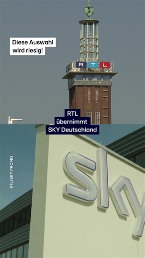 Das wird RIESIG. RTL übernimmt Sky Deutschland. Das hat die zuständige EU-Kommission am Mittwoch (22.4.) genehmigt. #RTL #SkyDeutschland Co;
