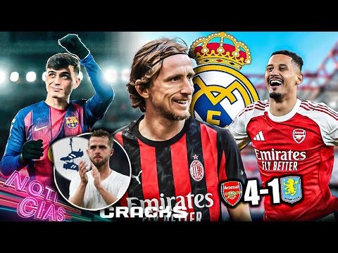 Madrid va por este “cerebro” | Goleada y liderato gunner | Pedri listo para el derbi | Adiós Pjanic