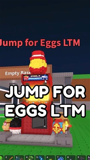 HOW TO PLAY THE JUMP FOR EGGS LTM in STEAL A BRAINROT #shorts#roblox#stealabrainrot