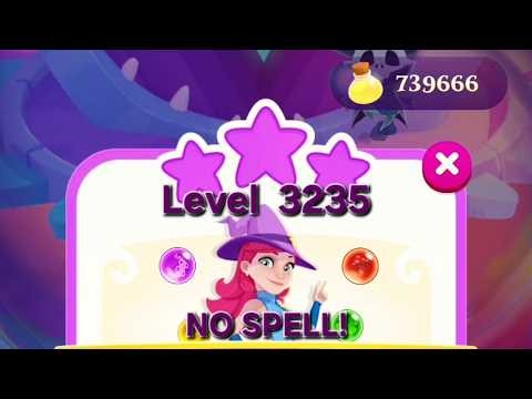 Level 3245 / Bubble Witch 3 Saga Gameplay