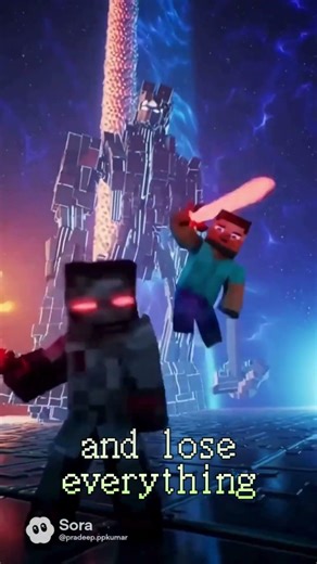 Destroy or Control the System? I Chose THIS… 😈 #Minecraft #MinecraftStory #BossFight #gamingshorts