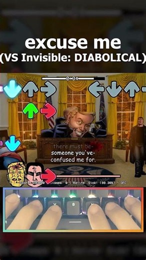 excuse me - VS Invisible: DIABOLICAL #fnf #fnfmod #invincible #fyp #seasalt