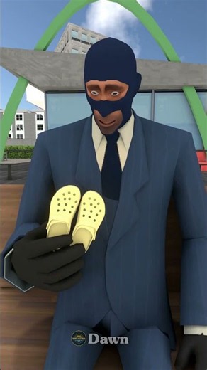 Please wear the right size sandals Spy #shorts #tf2 #teamfortress2 #fyp #animation #memes