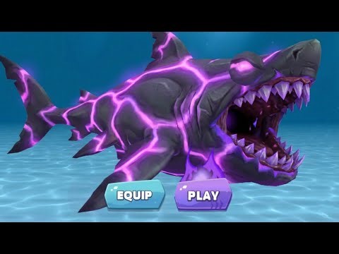 NEW EVIL SHARKELEON UNLOCKED AND GAMEPLAY - Hungry Shark Evolution