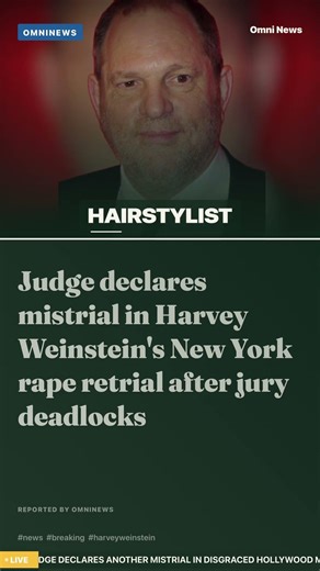 Judge declares mistrial in Harvey Weinstein's trial