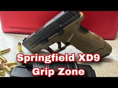 Springfield XD9 with Grip Zone