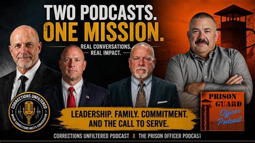 When Corrections Unfiltered Meets The Prison Officer Podcast | Pete B.