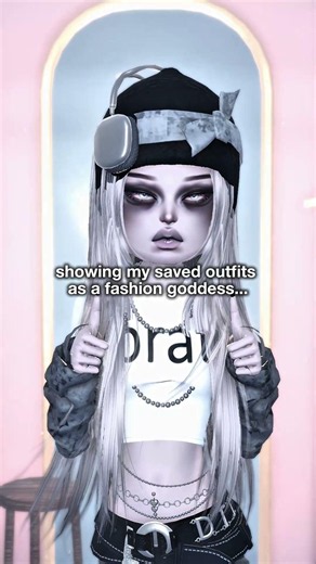 SHOWING MY SAVED OUTFIT AS A FASHION GODDESS IN DRESS TO IMPRESS...