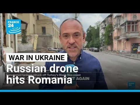 Russian drone hits Romania apartment block, drawing NATO, EU outrage • FRANCE 24 English