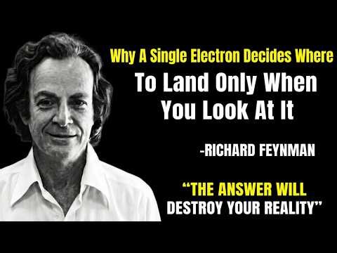 Why A Single Electron Decides Where To Land Only When You Look At It — My Answer Will SHATTER Your R