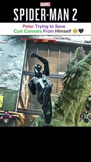 Spider-Man vs Lizard Boss Fight Is INSANE! 😱🦎 #shorts #marvel #spiderman