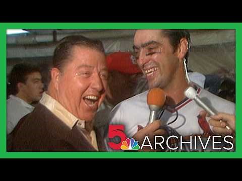Never-before-seen footage: 1985 St. Louis Cardinals celebrate winning the NL Eastern Division title