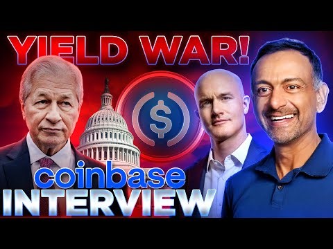 Banks vs. Yields!🔥Coinbase INTERVIEW w/ Paul Grewal🚨