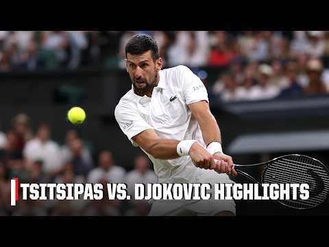 Stefanos Tsitsipas vs. Novak Djokovic | Full Highlights | Wimbledon 2026