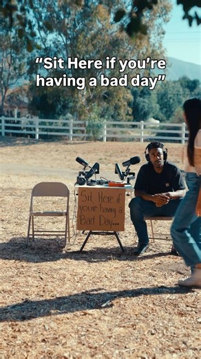 “Sit here if you’re having a bad day” #shorts