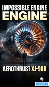 Impossible Engine? AeroThrust XJ-900 Reveal! ✈️🔥 #shorts