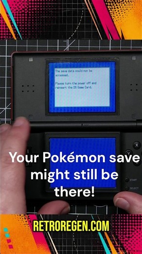 Pokémon SoulSilver Save Data Error FIXED! 41 Hours Recovered!