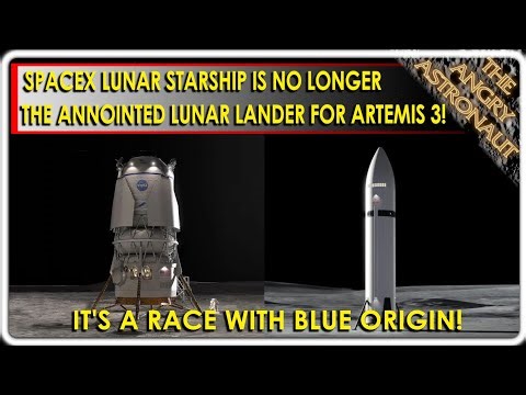 Jared Isaacman cancels SpaceX Moon Mission! New race with Blue Origin underway!