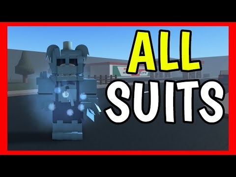 FREDBEAR'S SPRINGLOCK SUITS Remake ALL SUITS Roblox