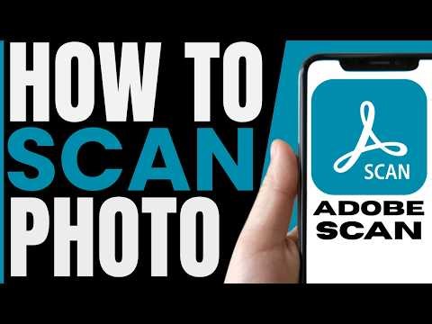 How To SCAN PHOTO In Adobe Scan (QUICK & EASY) 2026