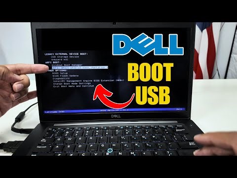 Dell Latitude 7490 Boot From USB - Windows Install and Recovery