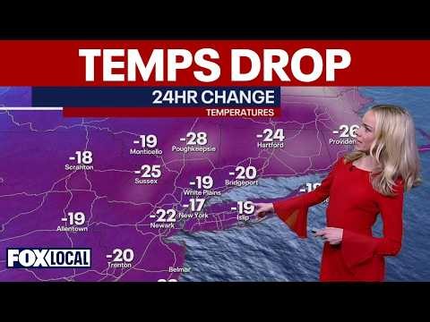 NYC weather forecast: Temps drop sharply, freeze warnings in effect