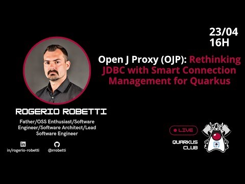 Open J Proxy (OJP): Rethinking JDBC with Smart Connection Management for Quarkus