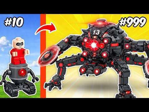 I Built the New LEGO Omnidroid Robot from The Incredibles | FUNZ Bricks