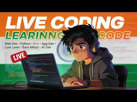 Learn Programming with Me | Web Dev, App Dev, C++ + AI + Bare Metal + More! Journey Begins! 💻🔥