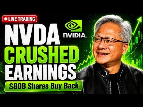 $NVDA Huge Q1 Earnings, Price Targets Increased | LIVE TRADING Stock Market Today