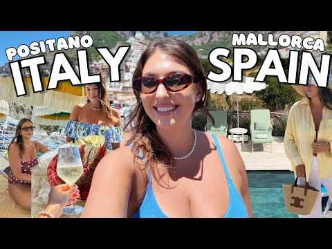 Positano & Mallorca Travel Vlog ☀️ Back in My Favorite Place!