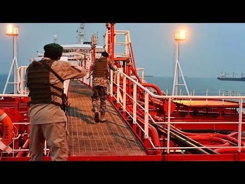 Iranian navy seizes 'foreign' oil tanker in the Strait of Hormuz