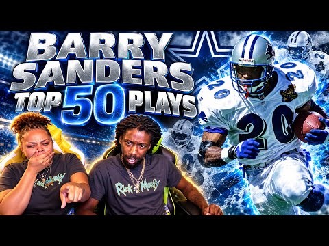 Barry Sanders Top 50 Most Ridiculous Plays of All-Time | NFL Highlights