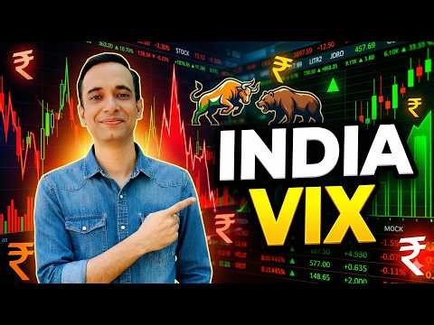 India VIX Secrets 🔥 How Smart Traders Predict Volatility (Nifty Strategy)