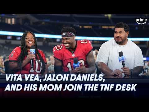 Jalon Daniels Gets His First Win, and His Mom Gets the Mic | NFL on Prime