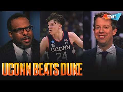 UConn beats Duke in ‘classic’, Will Michigan or Arizona win a ‘historic’ Final Four matchup? | FTF