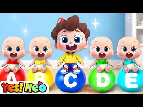 ABC Song | Alphabet Song | ABC for Kids | Phonics Song | Nursery Rhymes & Kids Songs | Yes! Neo