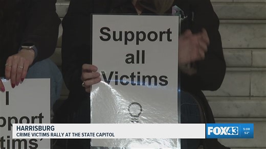 Lt. Gov. Austin Davis, lawmakers and advocates participate in 2026 National Crime Victims' Rights Week rally