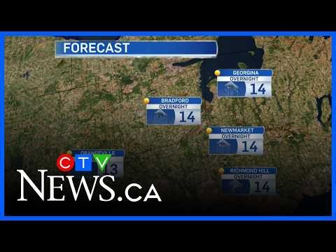 Environment Canada alerting of wind, rain and thunderstorms