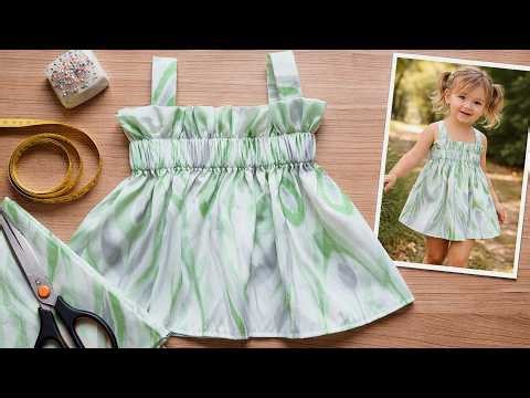 4 Dresses Without a Pattern 😱 Perfect for Beginners 👗