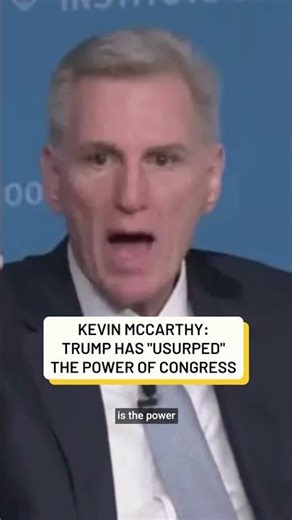 McCarthy: Trump Has “More Power Than Reagan” 😳 #Trump #McCarthy #Politics⸻