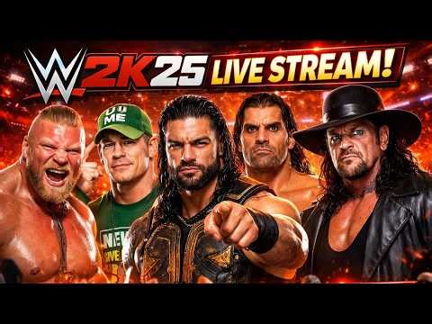 WWE 2k25 live stream gameplay | Royal Rumble live action #wwe #wrestling #wwe2k25 #shortlivestream