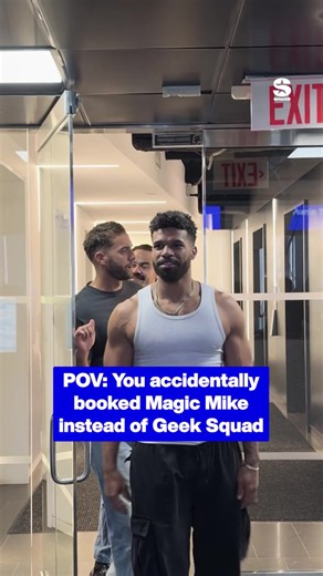 Best day in office ever? 👀 🤣 @magicmikeliveny @dino.mml @natebryan2 #MagicMike #MagicMikeLive #NYC #NewYork #ChanningTatum