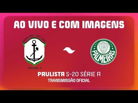 JOGO COMPLETO: PORTO FOOT BALL X PALMEIRAS | PAULISTA SUB20 2026