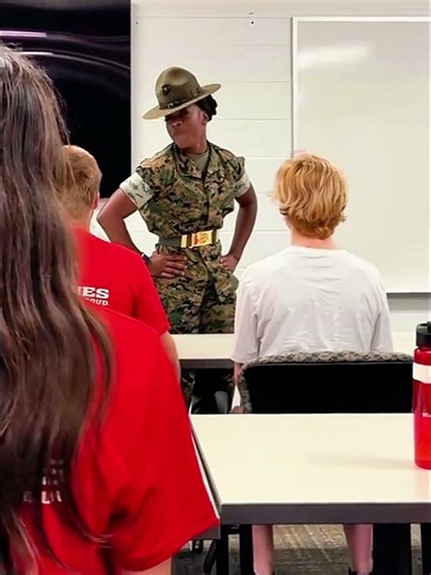 It’s the look at me: The Moment This USMC Recruit Broke Under Pressure #usmc #marinecorps #drill