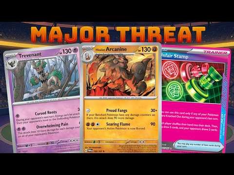 Hisuian Arcanine and Tevenant Deal MASSIVE Damage! | Pokemon TCG