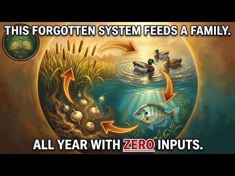 The Self-Sustaining Food System America Forgot. Fish, Eggs and Vegetables All Year.