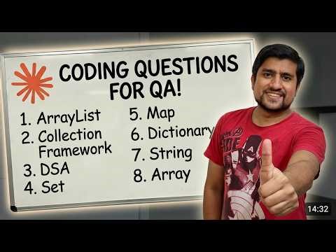 Stop Failing QA Interviews | Must-Know Coding Questions (2026)